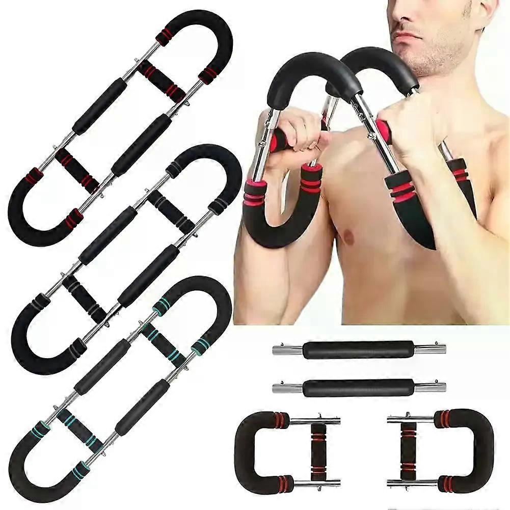 Multifunctional Adjustable U-Arm Chest Expander Adjustable Twister Arm Exerciser U-Shaped Wrist Strength Trainer Chest Expander