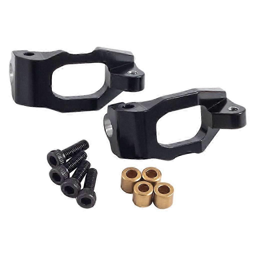 Aluminum Alloy C-Hub Carrier Spare for Axial Yeti JR AX90052 Crawler Trucks Black