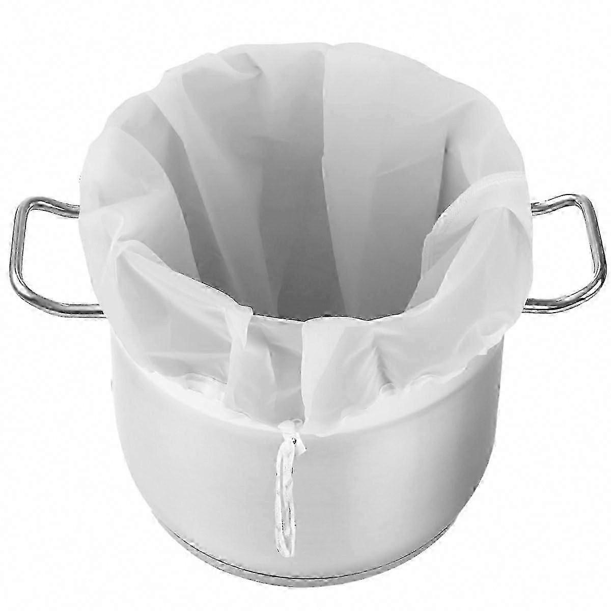 3-Pack Extra-Large 100-Micron Reusable Mesh Brew Bags for Beer Making