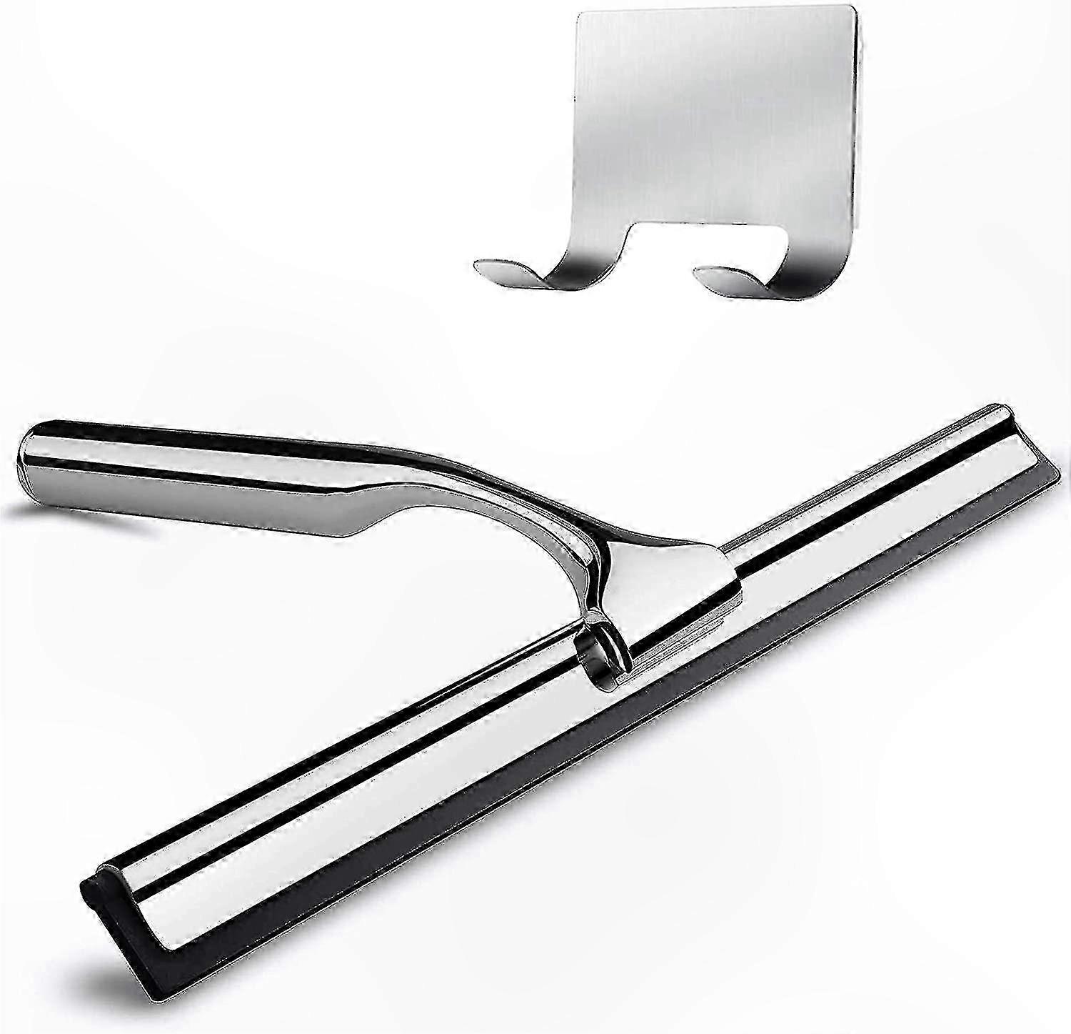 Stainless Steel Squeegee for Shower and Window Cleaning Tool