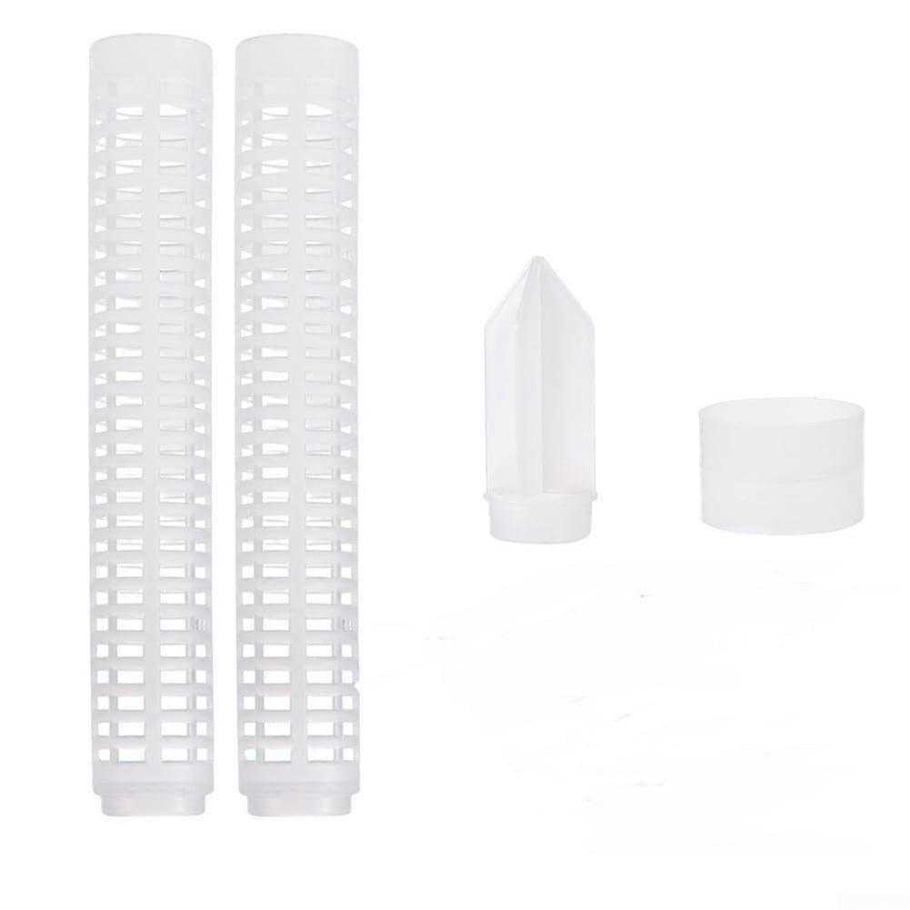 Stackable Plastic Moss Poles 2Pack For Climbing Plants Garden Plant Support Poles Indoor Outdoor Use