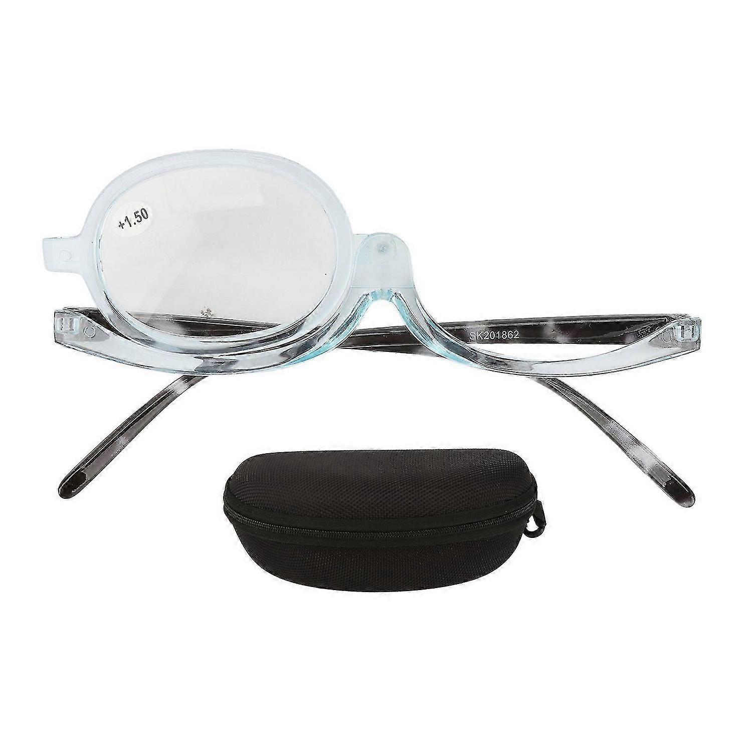 2025 Latest Model Single Lens Reading Glasses Magnifying Switchable Lens Eye M...