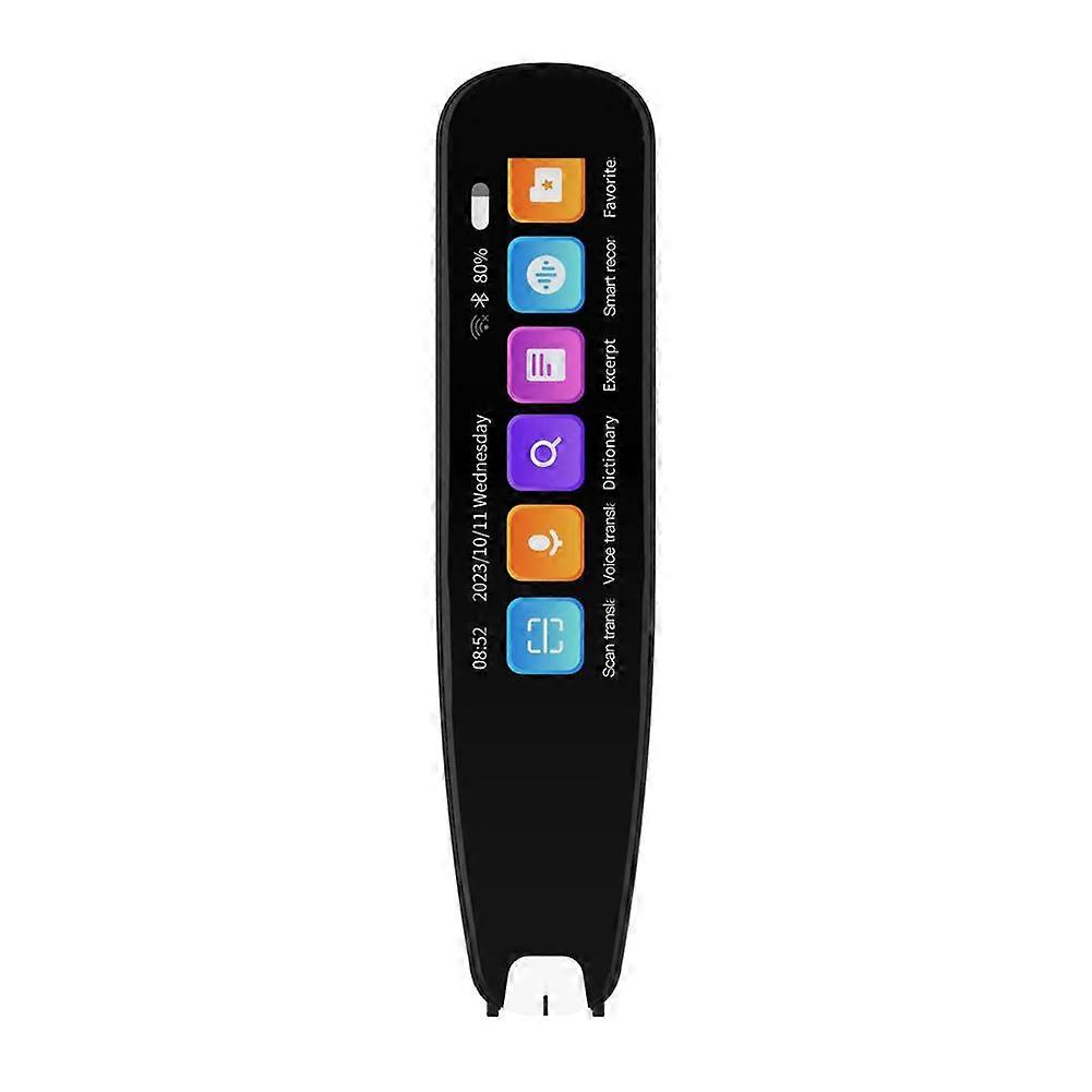 Upgraded Translation Scanning Pen Record Black Scan Reader Pen Dictionary Pen