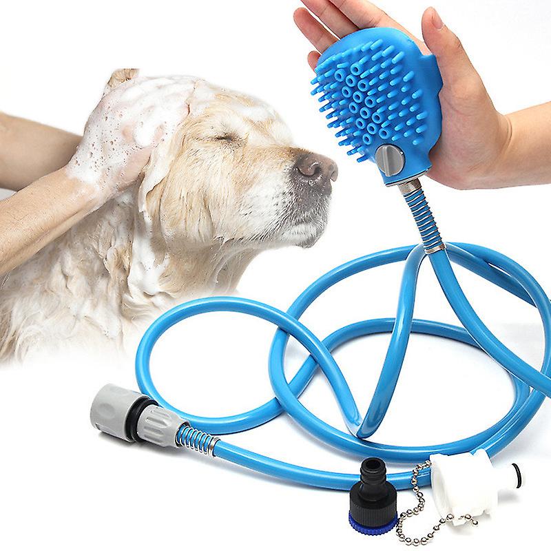 Pet Bath Head Tool Comfortable Massager Shower Head Tool Cleaning Washing Sprayer
