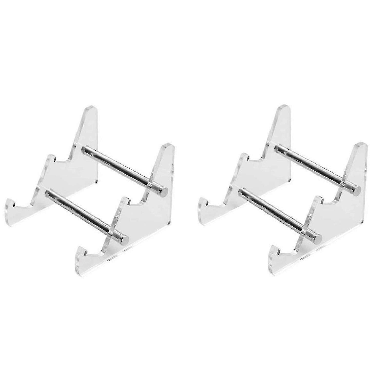 Mechanical Gaming Keyboard Stand Transparent Stand Display Stand DIY Kit Transparent 2 Layers