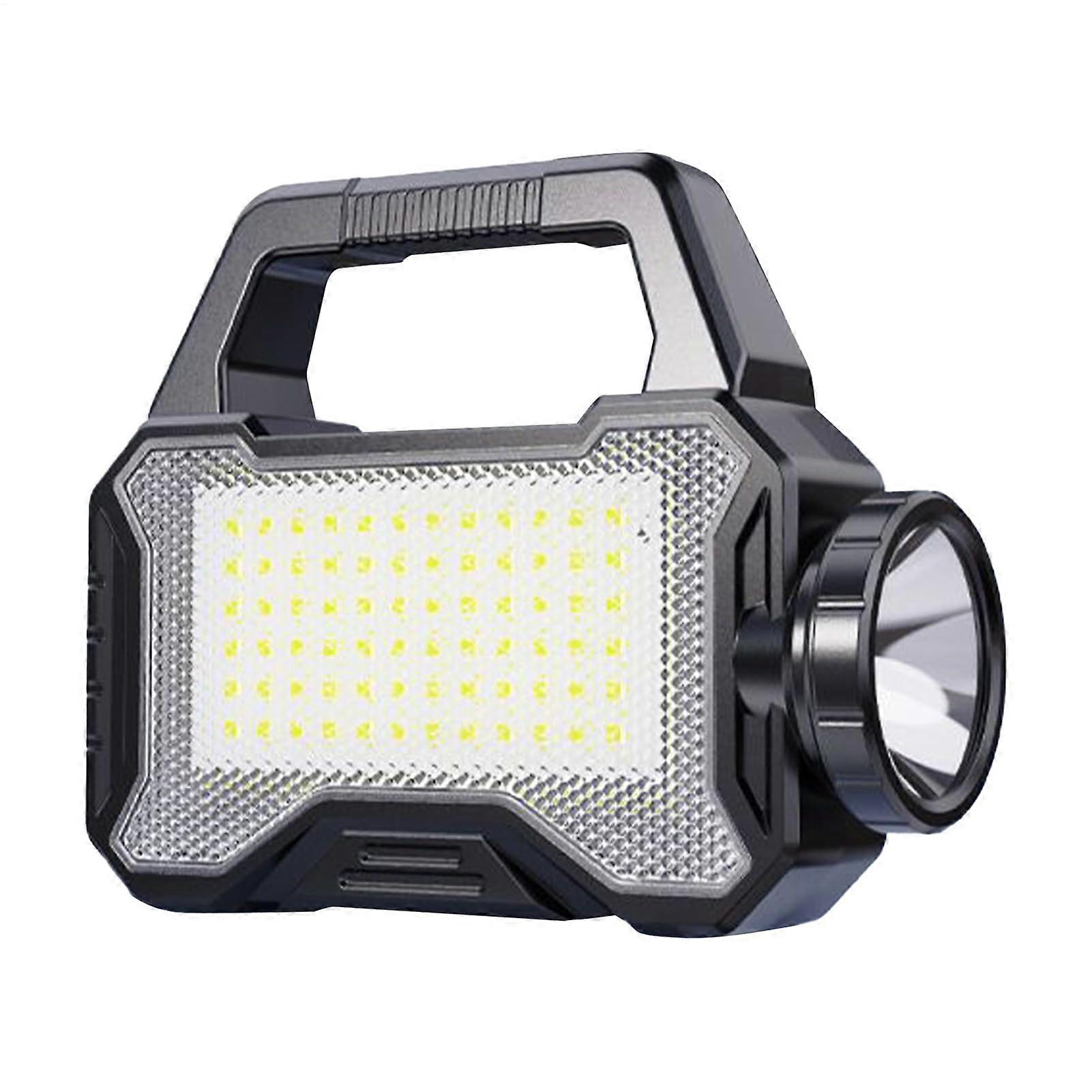 Flashlight Rechargeable LED Torch Solar LED Flashlight Handheld For Outdoor Use With 3 Light Modes Camping Hiking