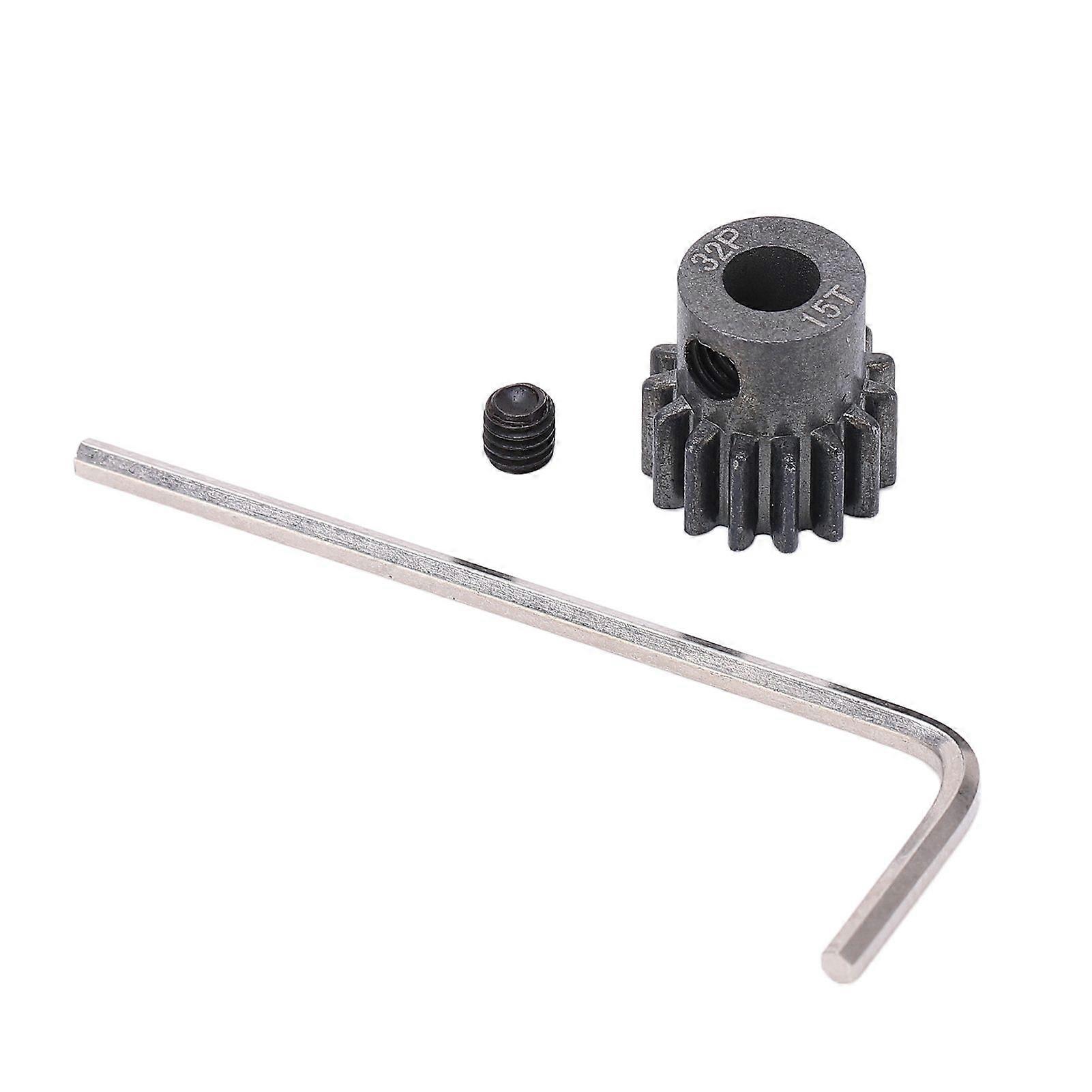 15T 0.8Mod Metal Pinion Motor Gear for ARRMA Granite 1/10 Remote Control Car Series