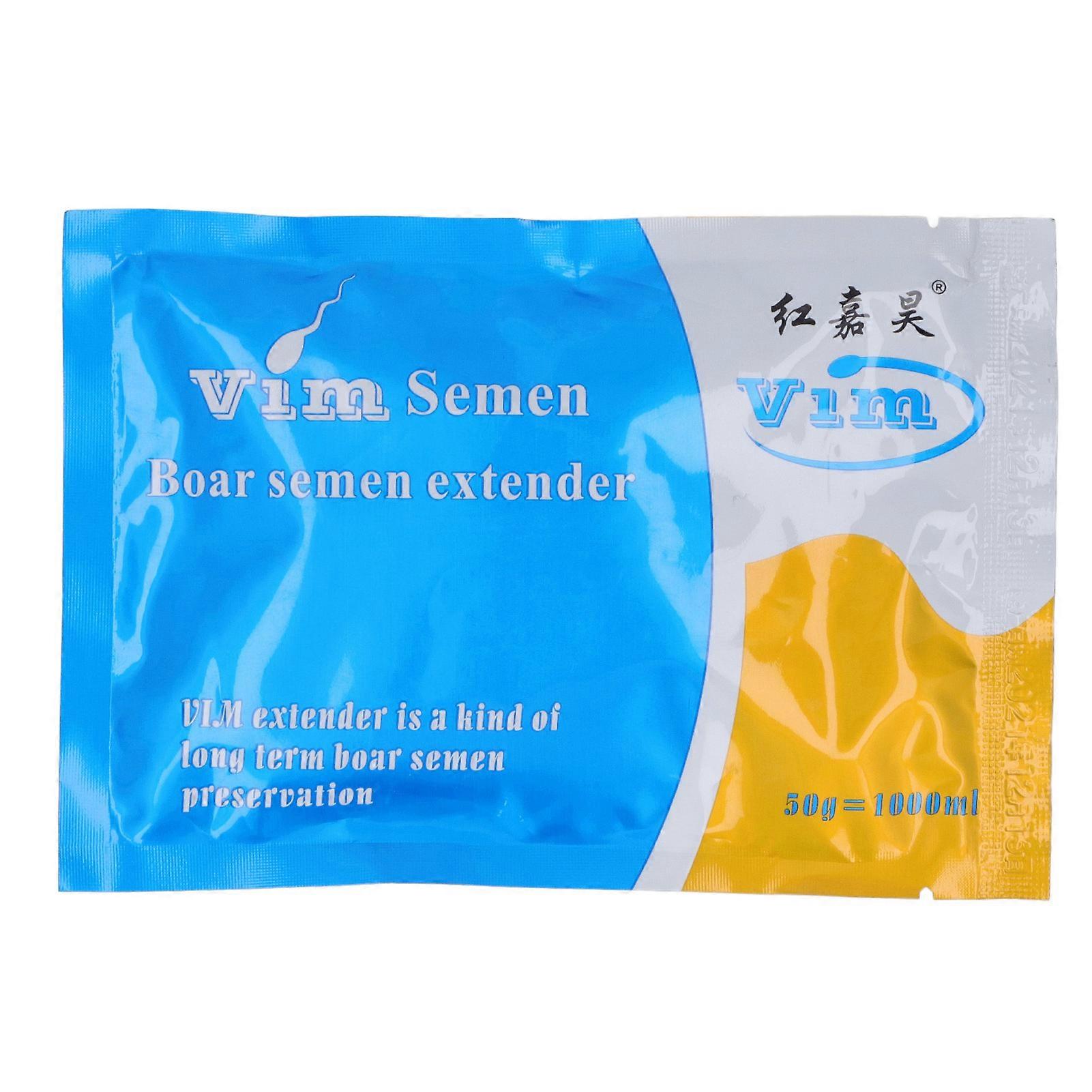 Prolongateur de sperme de verrat Augmente le taux de conception Poudre nutritionnelle durable pour sperme animal pour ferme d'élevage Action moyenne