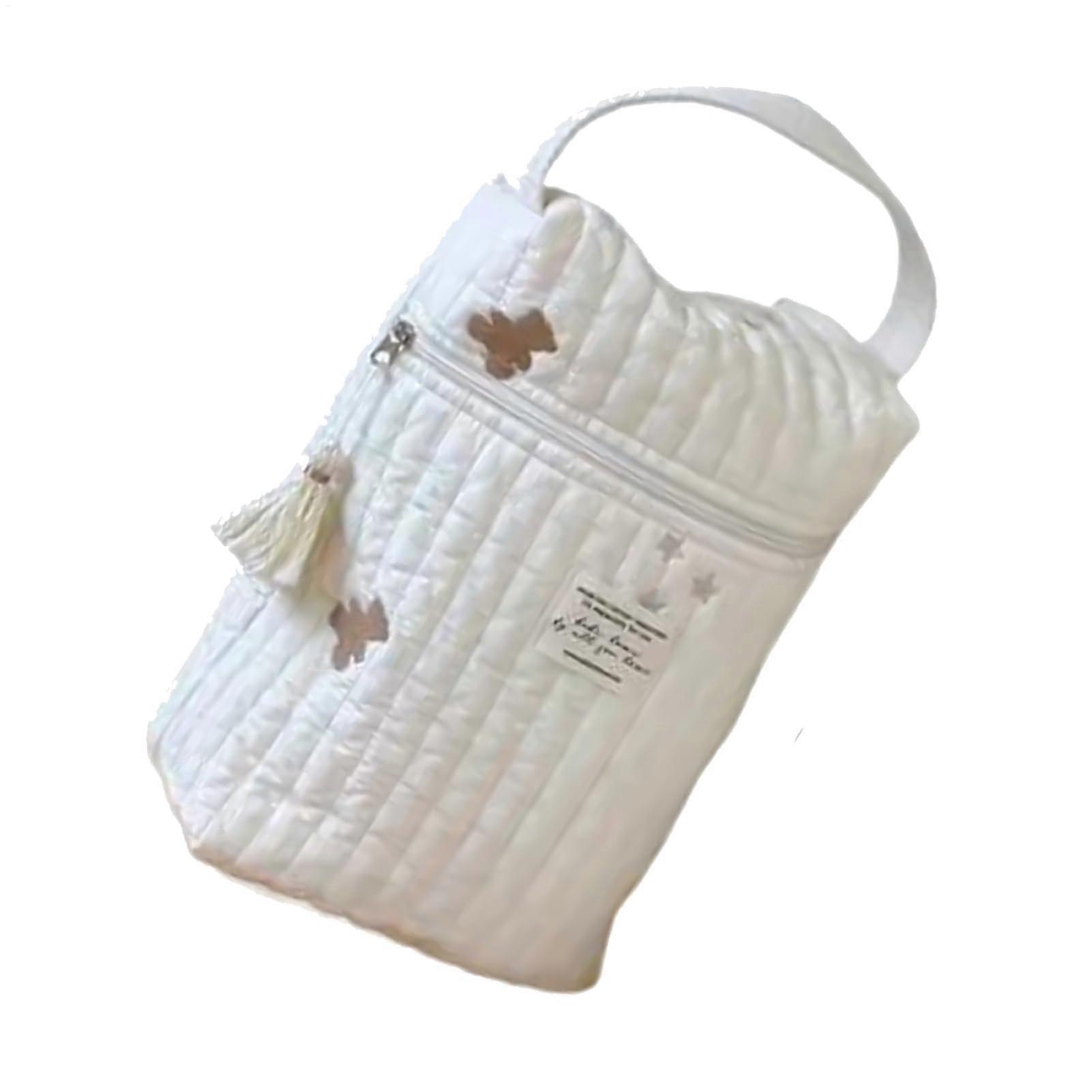 Zipped Diaper Bags Baby Essentials Organiser Multipurpose Travel Bag With Changing Mat Stroller Compatible