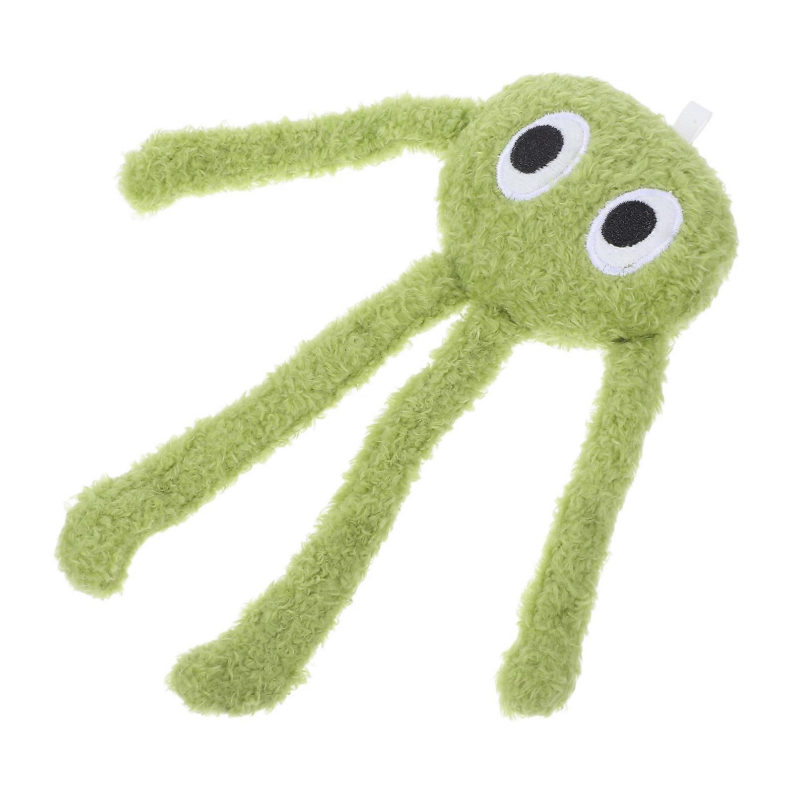 4Pcs Plush Octopus Teaser Toy for Pet Cats and Dogs Interactive Chew Toy