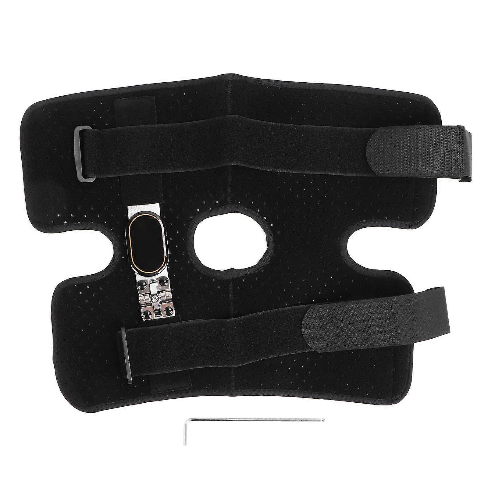 Adjustable Knee Brace Hinged Lateral Support for Instabilities Ligament Meniscus InjuryLeft Leg L