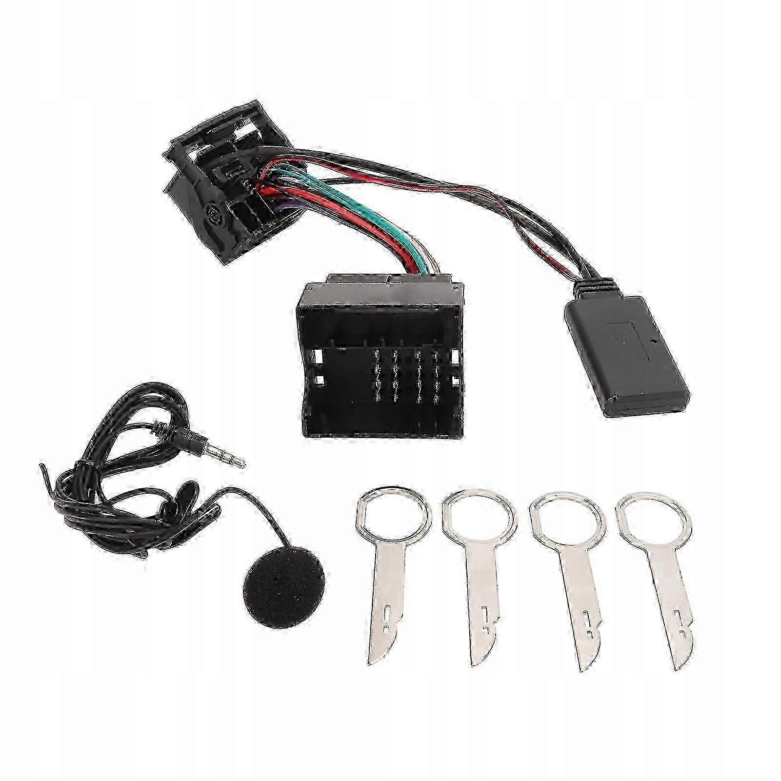 Ford 6000cd Wireless Bluetooth Audio Adapter 5.0 mit Mikrofon Set
