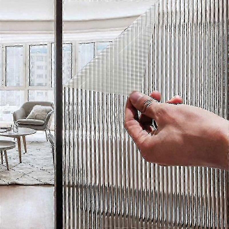 3d Electrostatic Changhong Glass Film Bathroom Window Sticker Transparent Opaque Anti-peep Glass Frosted Film Modern Art Deco