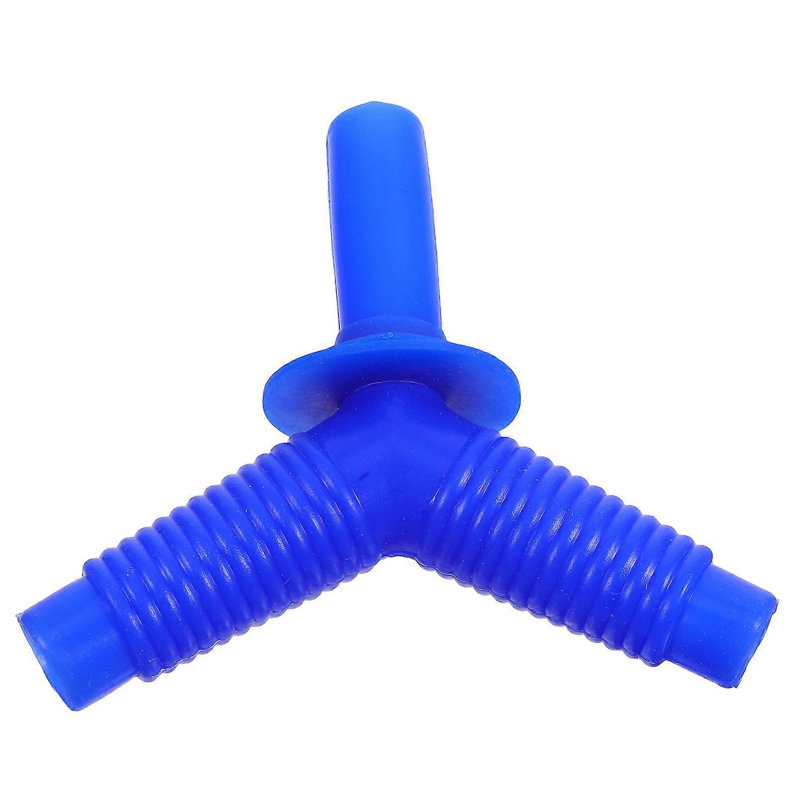 Sink Drain Pipe Adapter Three-Way Connector for Dishwasher 4Pcs Silicone