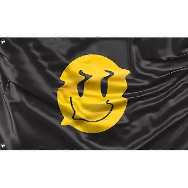 Wrinkle Smiley Face Flag FG1261