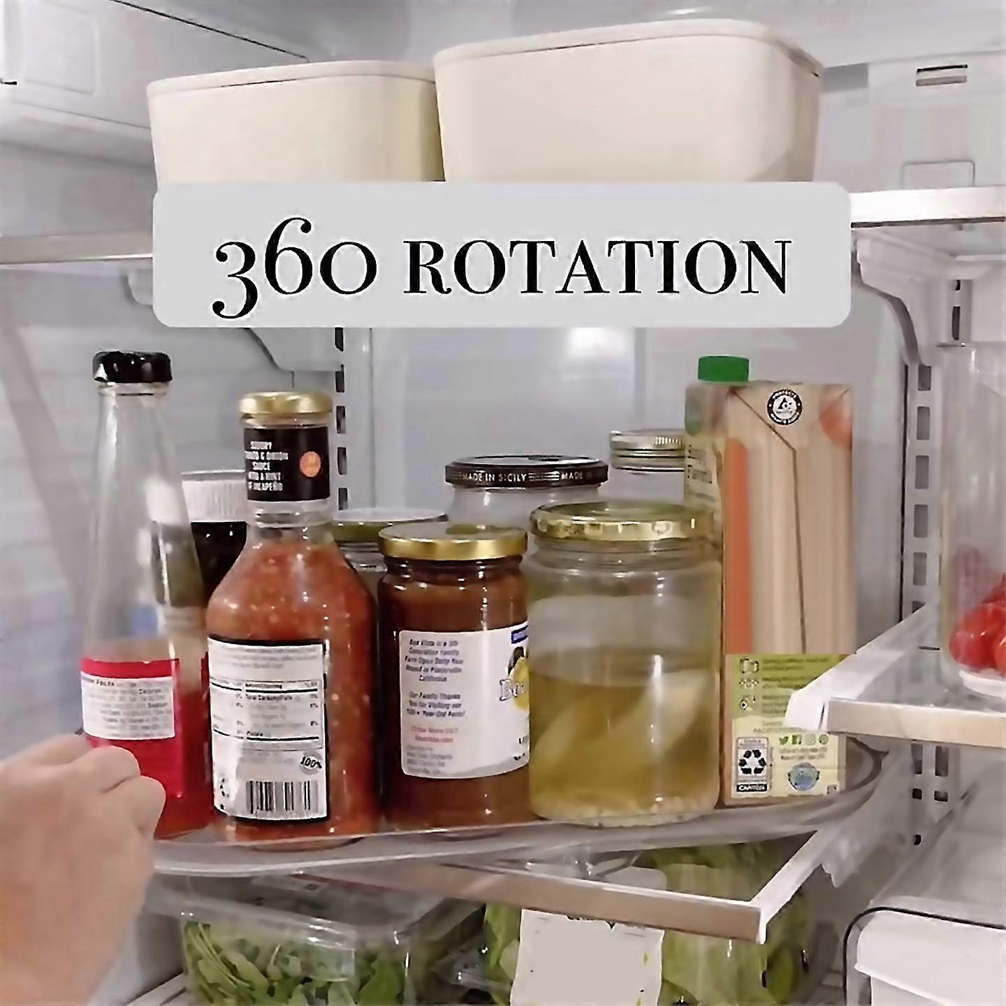 For 2pack Lazy Turntable Organizer For Cabinet Pantry Kitchens