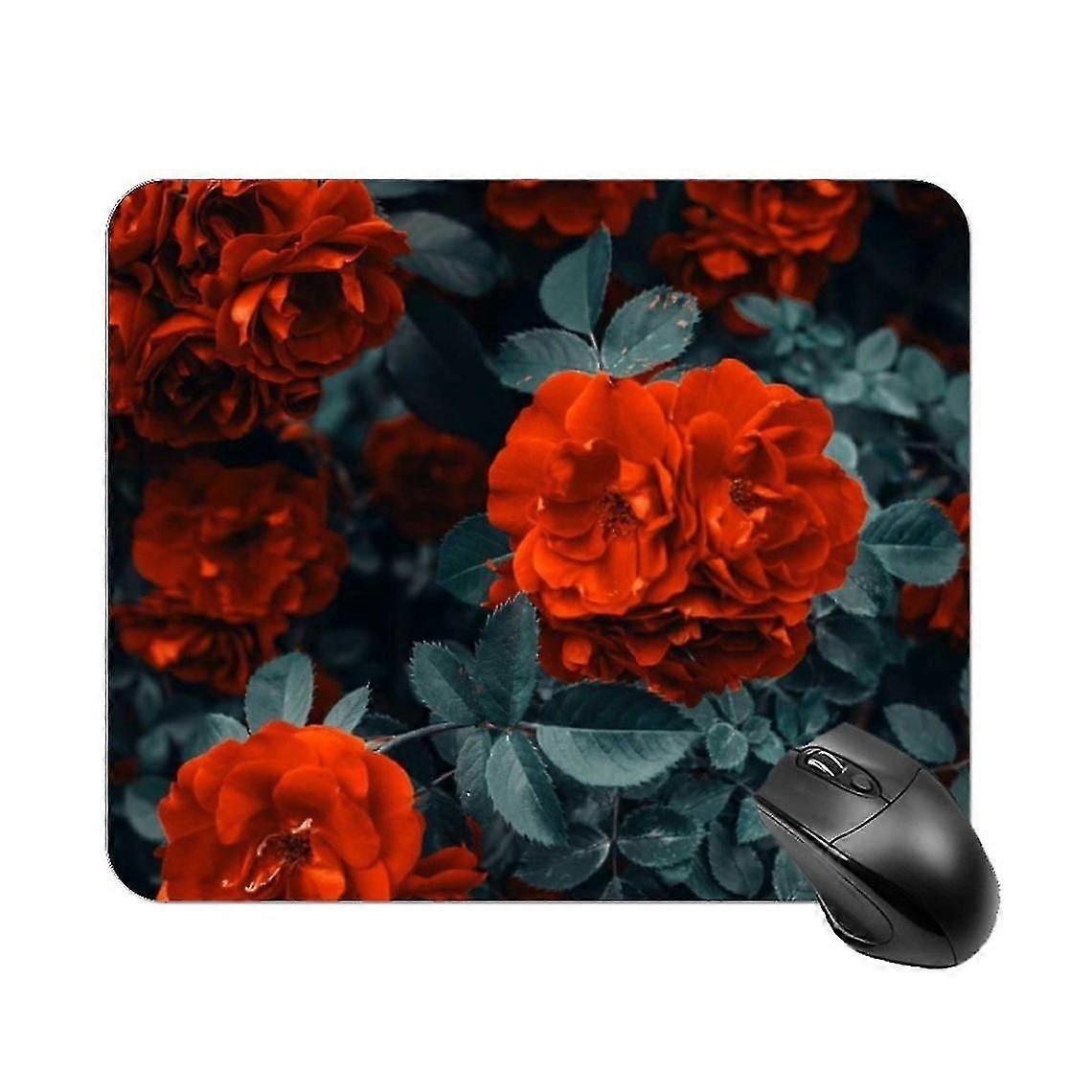 Pink Pattern Design Mouse Pad For Laptop