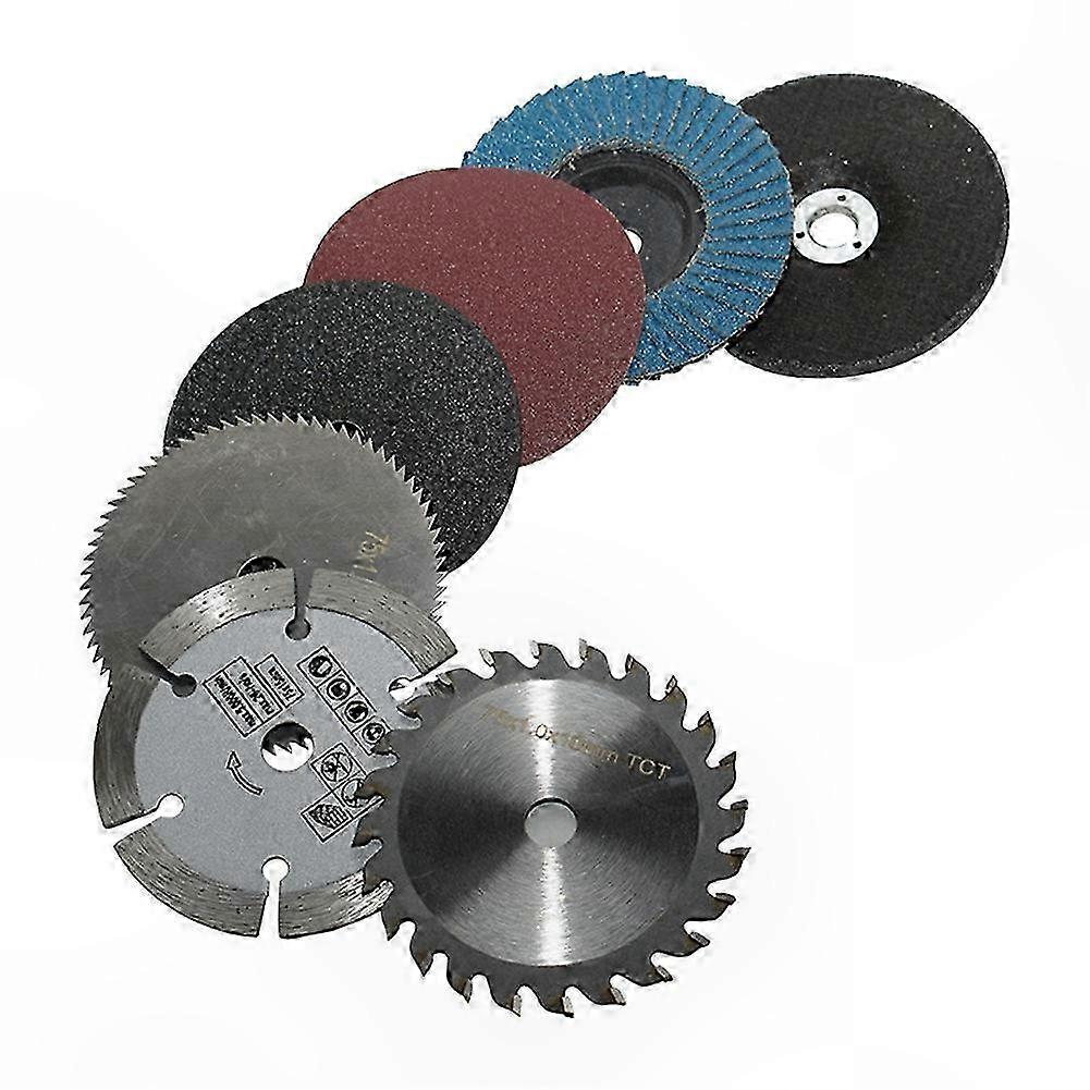 75mm Cut-Off Disc Set, 10mm Arbor, Compatible with Angle Grinders