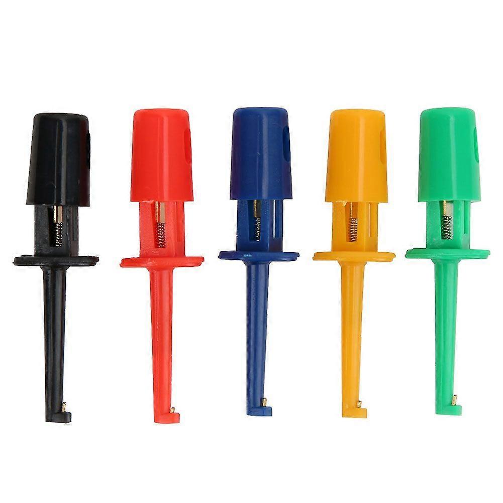 20Pcs Multimeter Accessories Colorful Small Hook Clip Test Probe for Electronic TestingSmall Test Hook