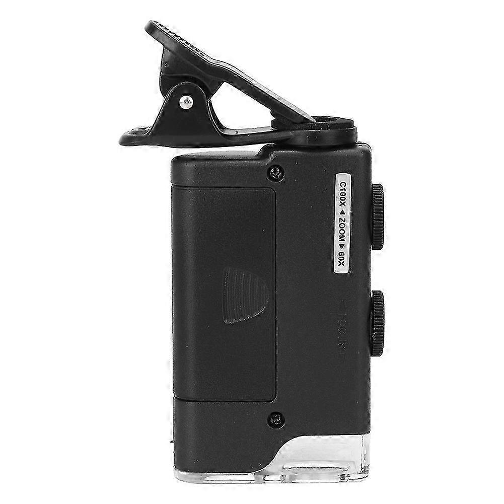 60-100X Portable Clip Microscope Loupe with LED Model 7751w 2025