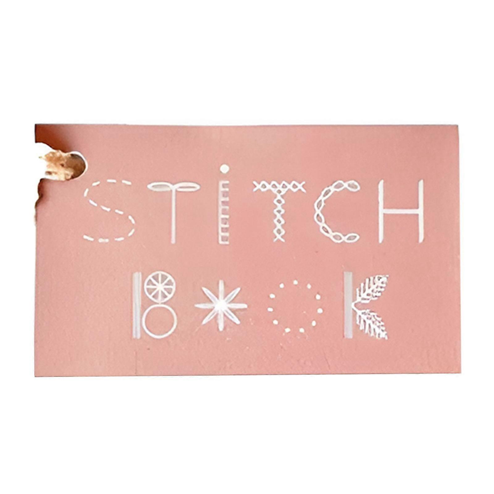 Mini Sewing Book, DIY Card Set for Embroidery & Sewing Lovers – Learn Various Techniques & Enhance Skills