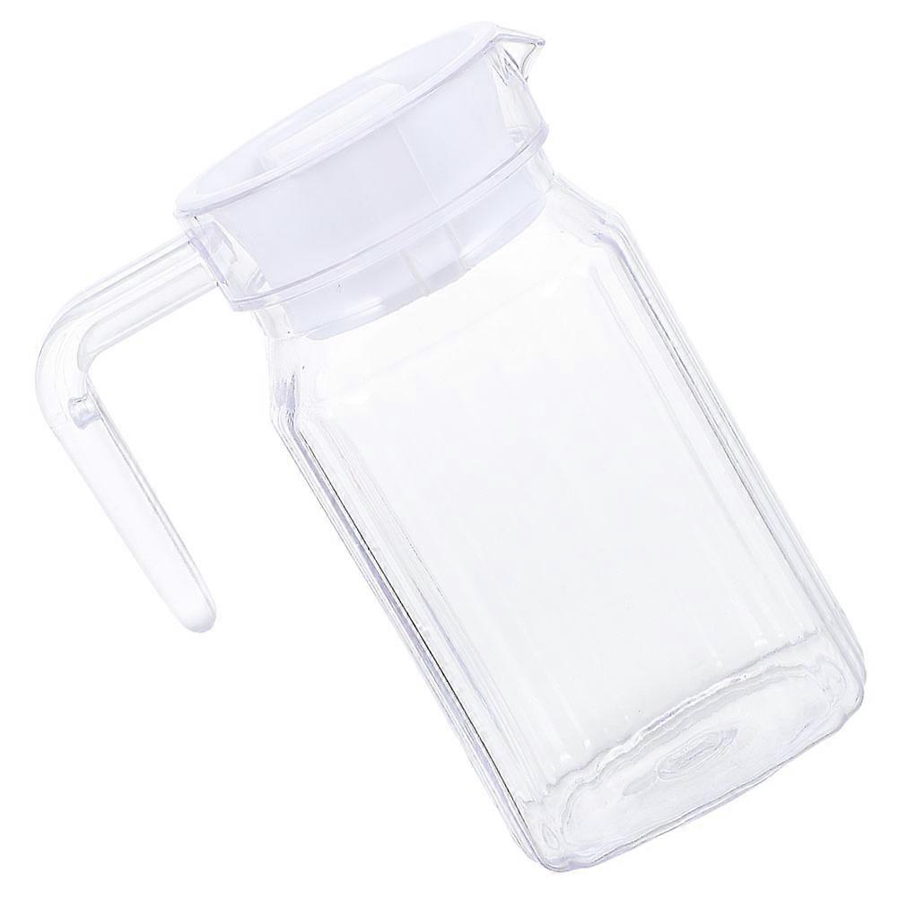 Juice Containers 1Pc Transparent Cold Water Kettle For Households 800ML Jug Shape Modern Kitchenware Suitable For Liquids