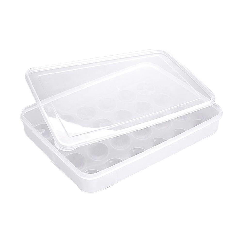 Plastic Egg Tray 3Pcs Transparent Container for Egg Storage