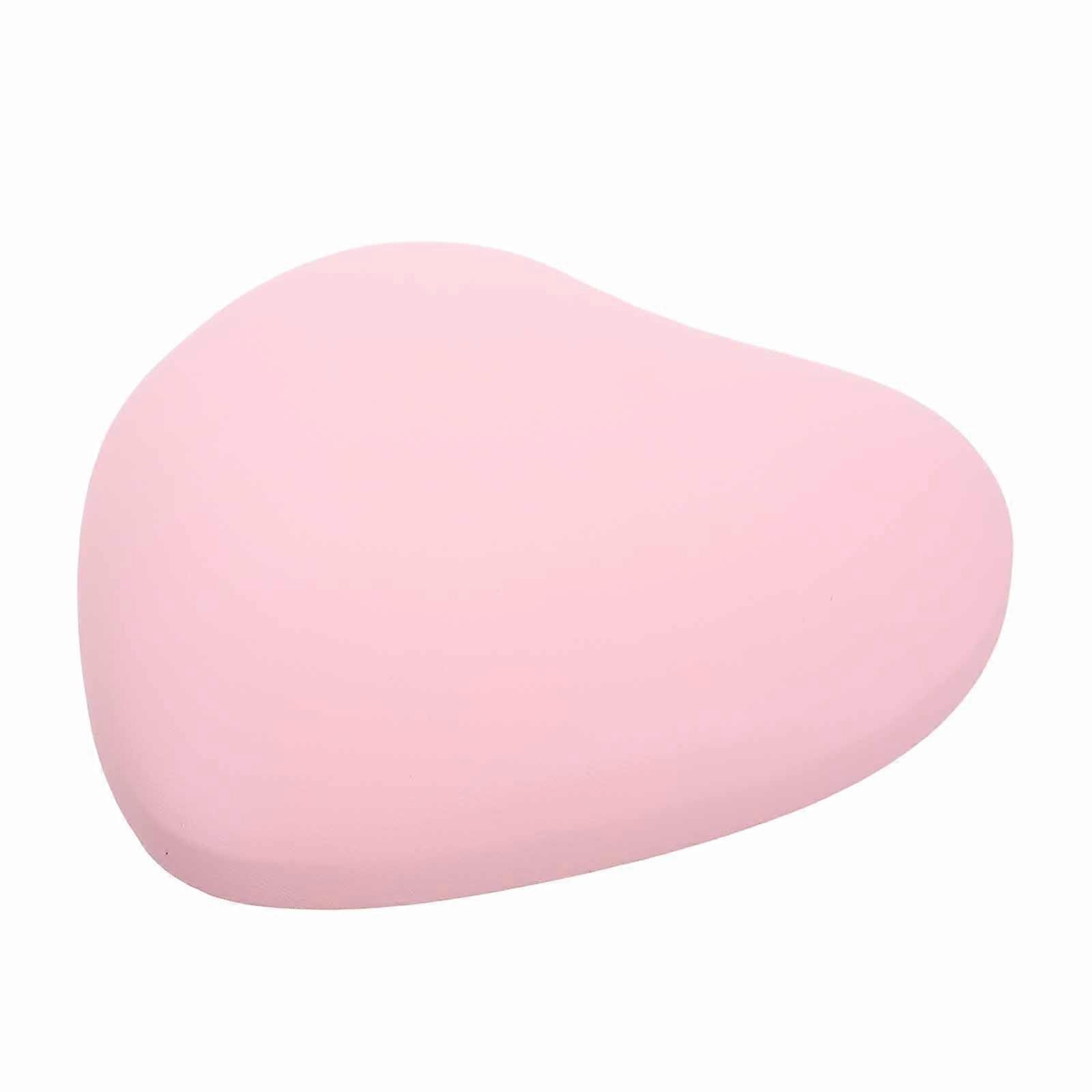 Heart Shaped Nail Hand Rest Cushion for Manicure Support Pink