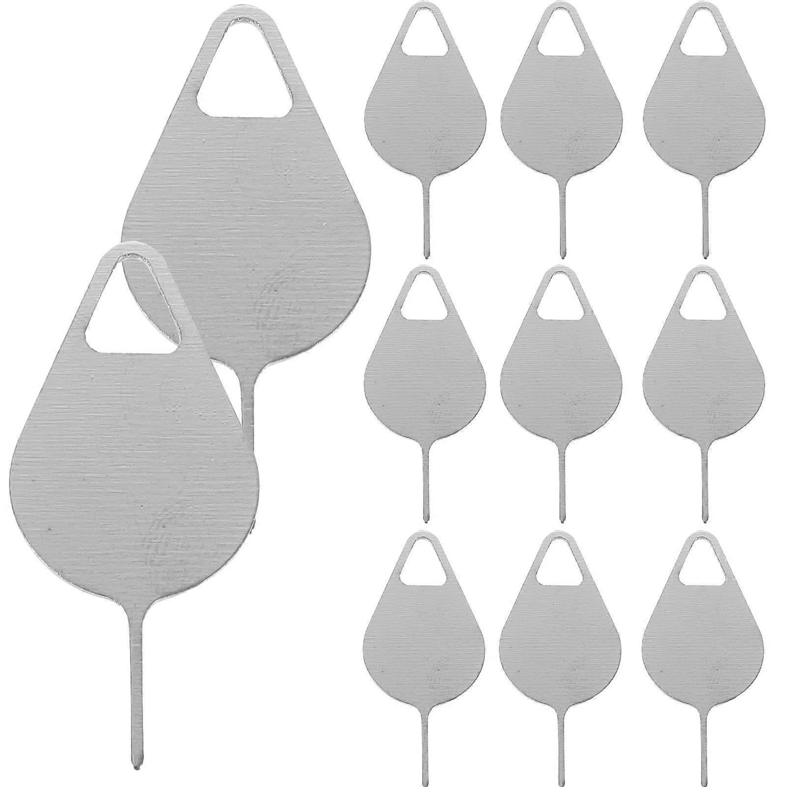 Sim Card Removal Tool Universal Sim Card Tray Remover Metal Cellphone Accessories For Daily Use Travel Emergency Situations 100Pcs