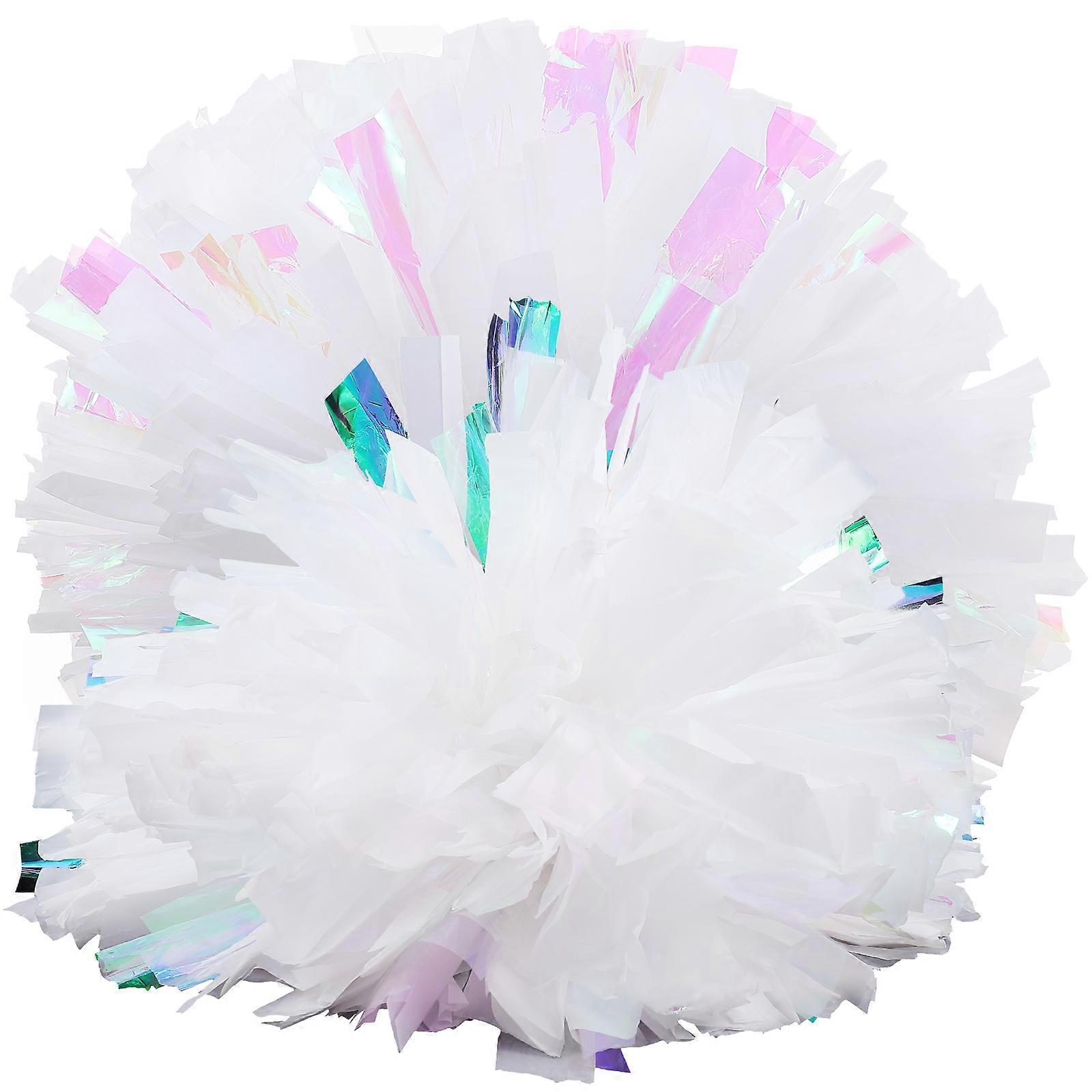Cheerleader Pom Poms Durable Sports Props for Game Playing 4Pcs