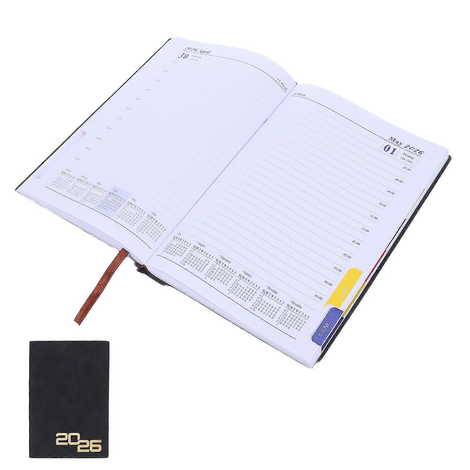 Schedule Planner Daily Planner for Writing 3Pcs with Faux Cover
