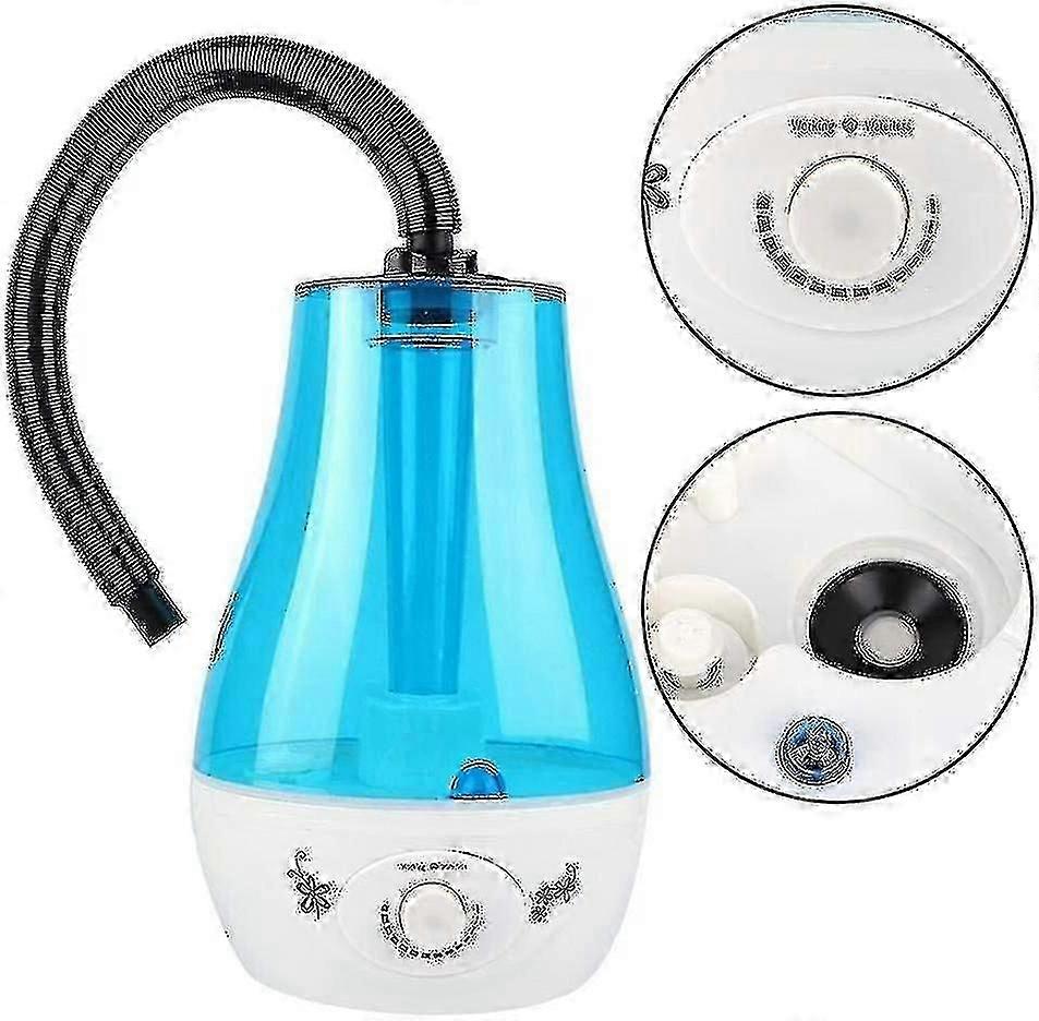 Pet Humidifier 3l Reptile Tank Humidifier Fog Generator Fogger Vaporizer Blue