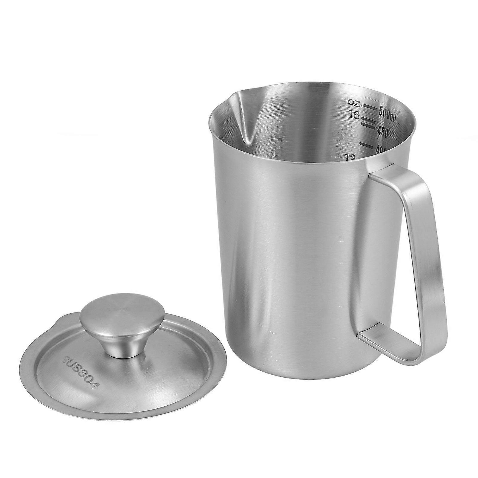 Stainless Steel Measuring Cup for Precise Measuring 2Pcs Laboratory Container