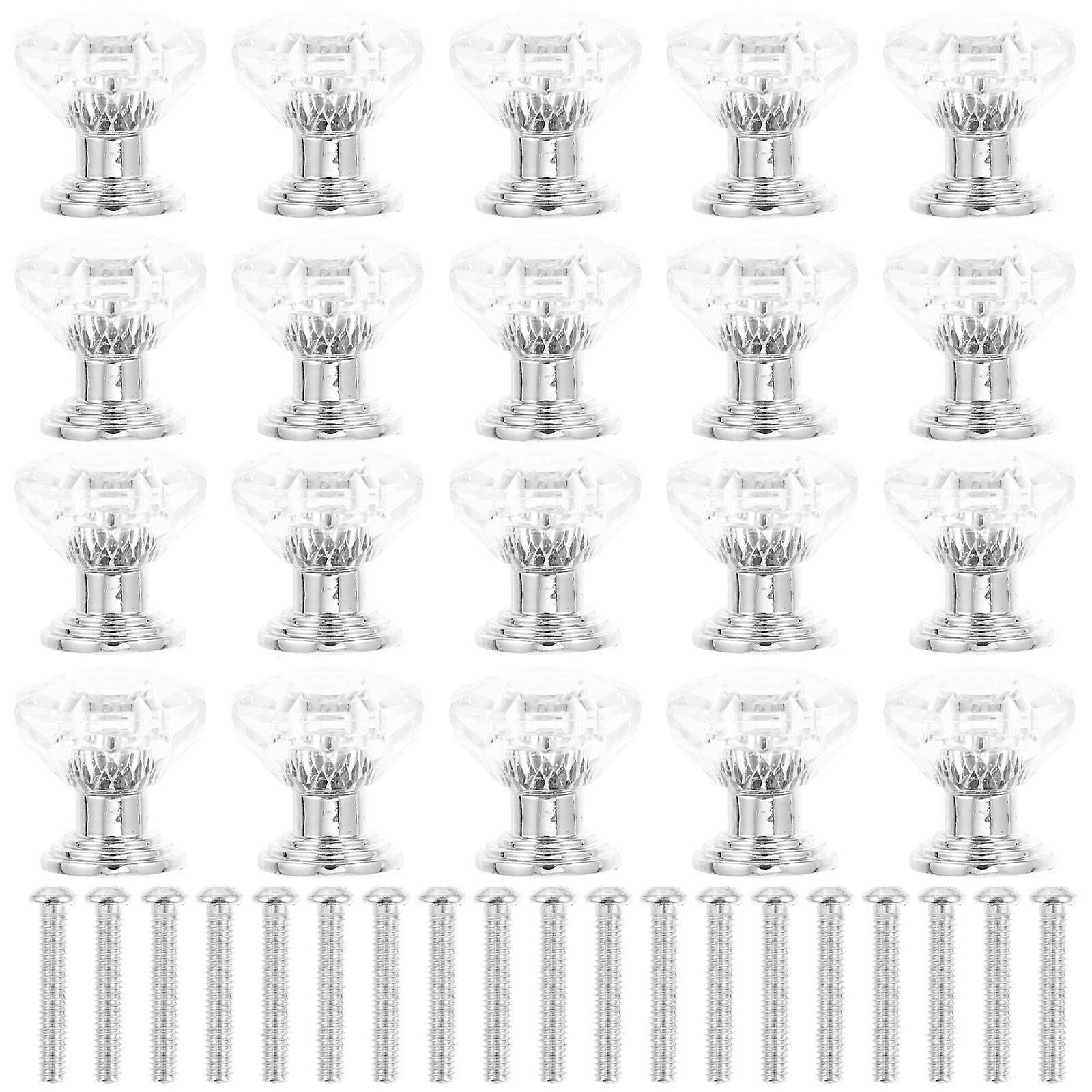 Mini Drawer Pull Handles Practical Design Safe for Wardrobes and Bookcases 20Pcs