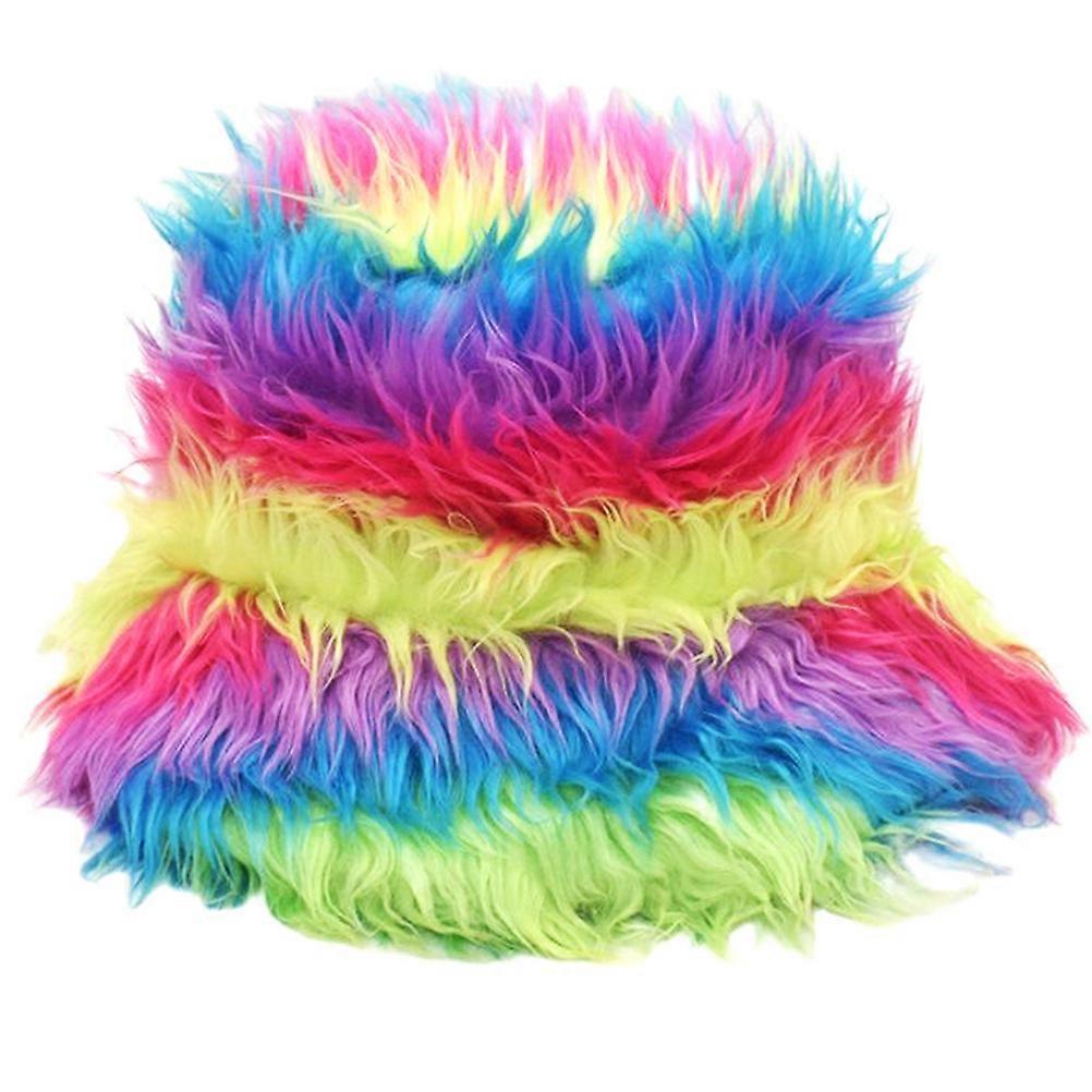 Fisherman Hat Bucket Shape Protection Warmth Multi Color 30x36cm Cotton Unisex Outdoor Activities 1Set