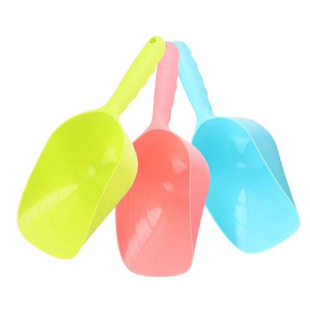 Dog Litter Scoop Plastic for Transferring Litter 3Pcs Random Colors