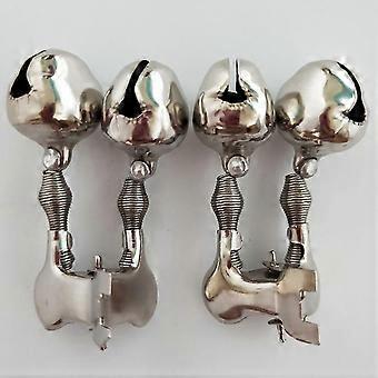 Angeln Glocke Clip Fisch Biss Ton Alarm Angelrute Klemme Glocke Eisen Clip Niet Glocken Dual-Gute