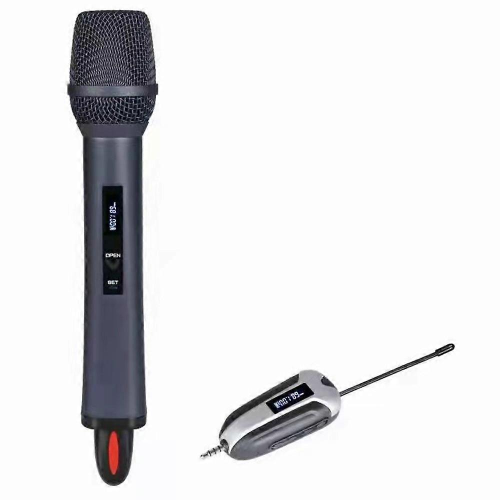 TX-11 Singing Phone Conference UHF Wireless Microphone Live Streaming Rechargeable Mic, 1 Mic + 1 Receiver