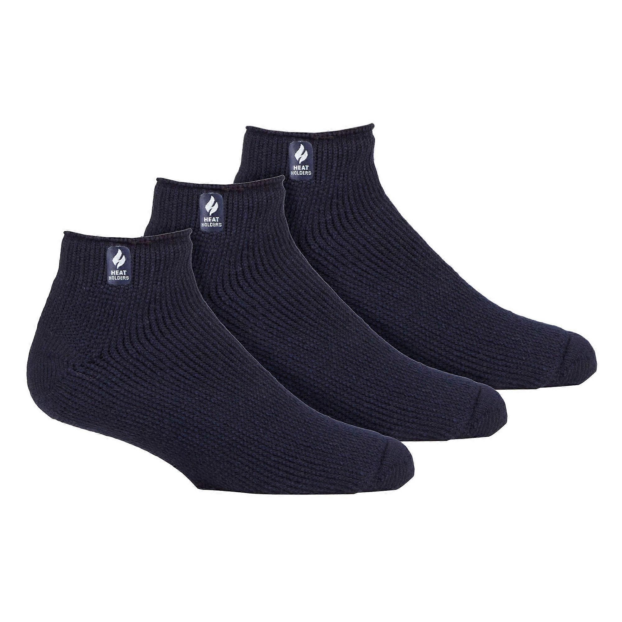 Heat Holders - Mens 3 Pack Thermal Trainer Socks