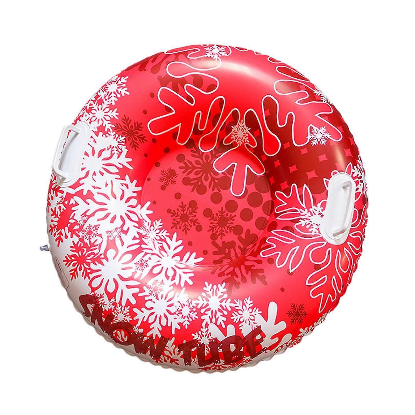 Snow Tube Inflatable for Children Sledding 31.5 Inch Heavy Duty with Double Handles for Park Playground Garden Backyard