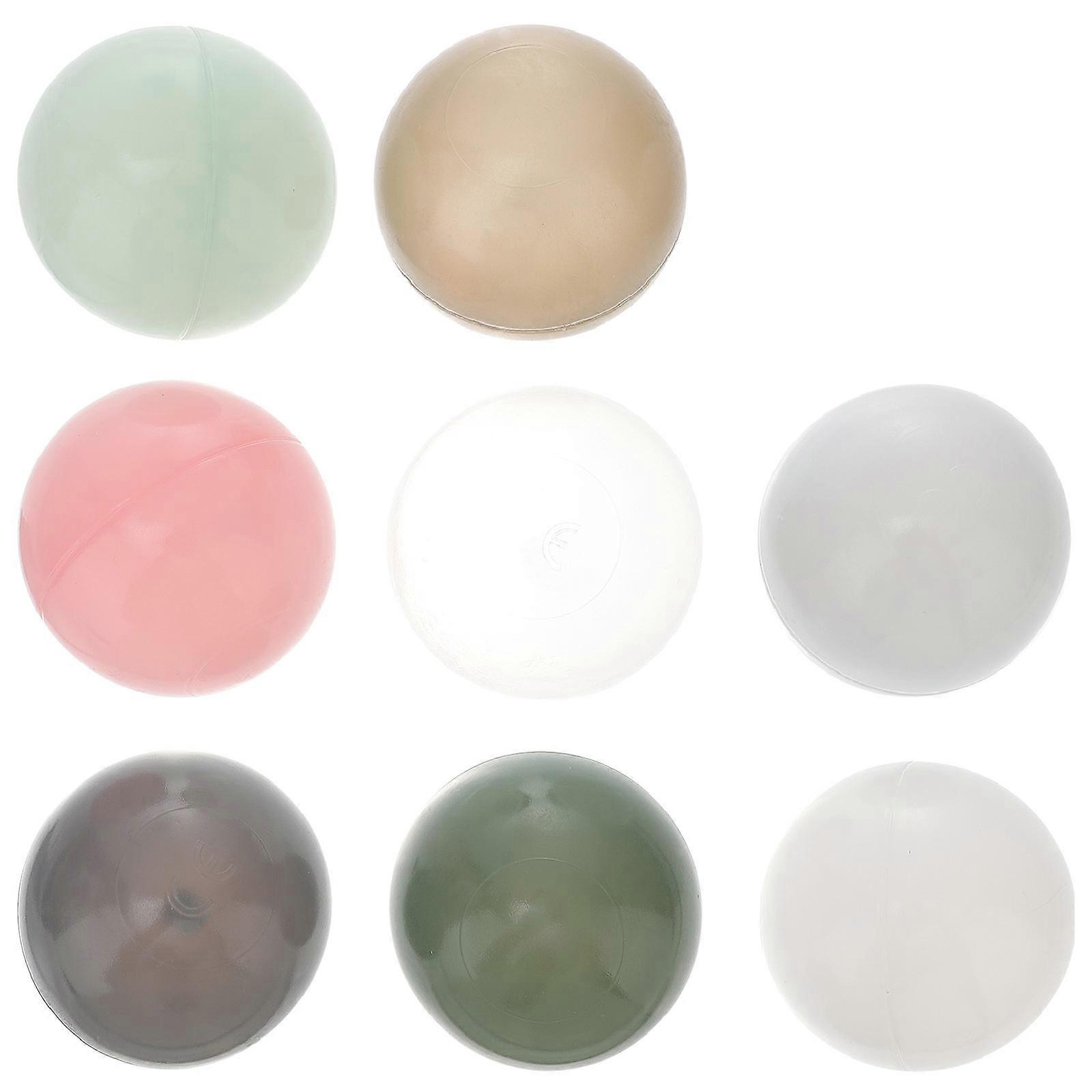 Children Ocean Balls Plastic Balls for Playtime 50Pcs Assorted Colors