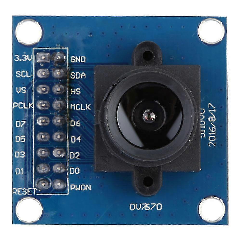 2025 OV7670 CMOS Camera Module Lens 640X480 SCCB Compatible I2C Interface