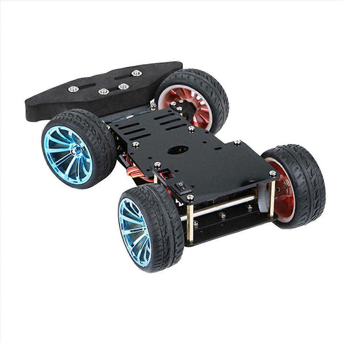 4 Wheel DIY Servo Robot Car 4WD Chassis Smart Car