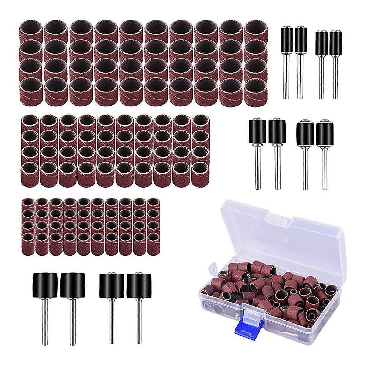 132 Pieces Sanding Drum Set