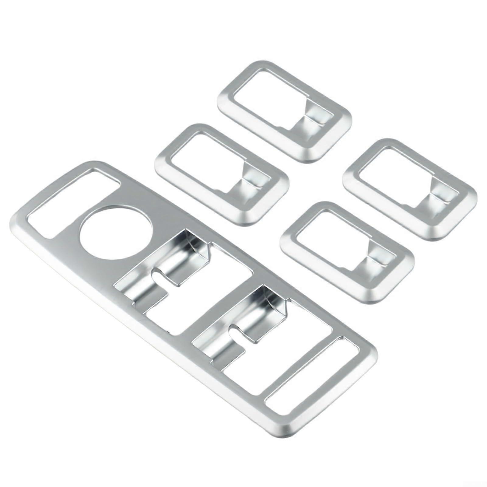 Switch Cover Set, 5Piece, Fits EClass, SClass, GLE, GLS, CLS Interior Trim