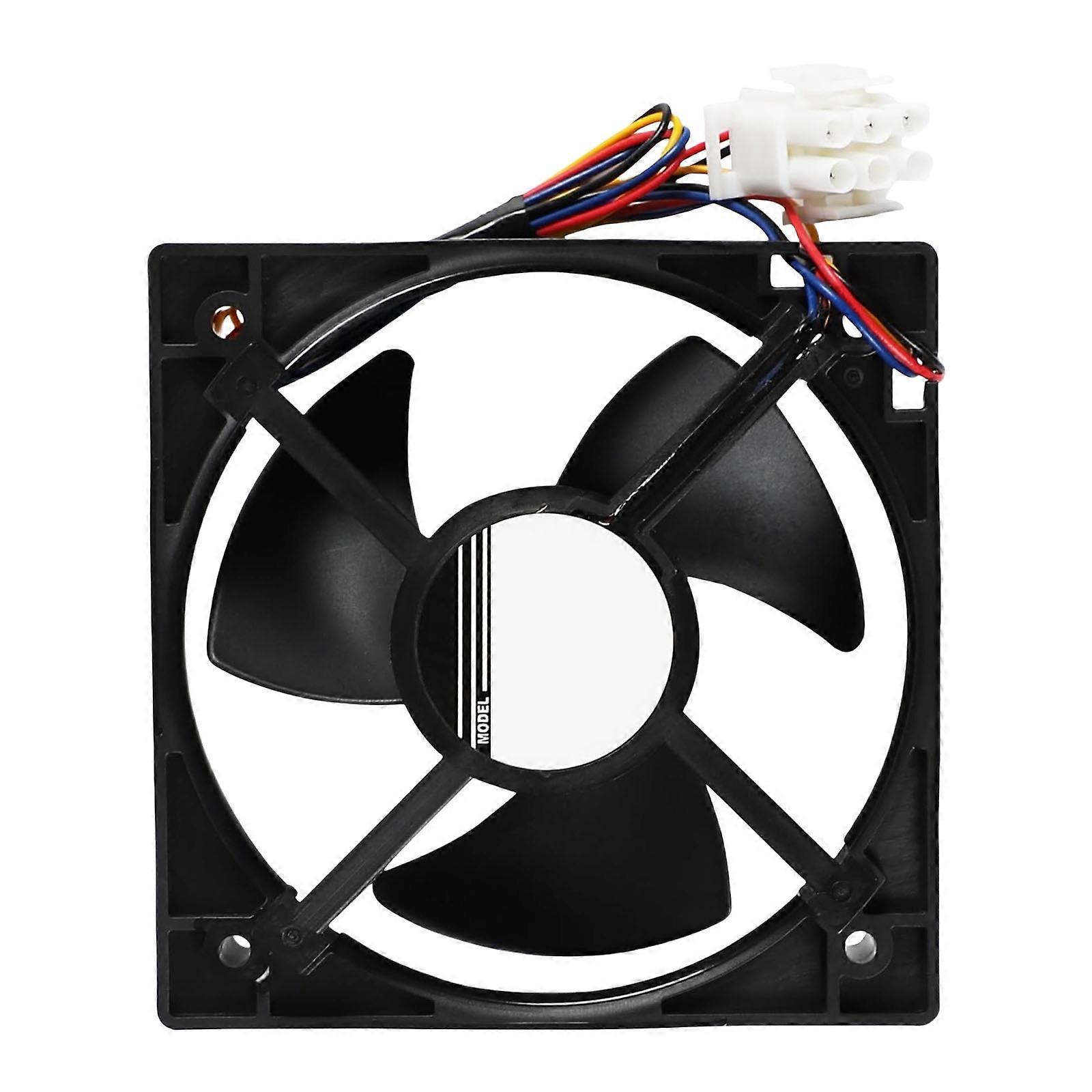Multifuntional Evaporator Fan Motor Replacement Refrigerator Cooling Fan Suitable for Refrigerator High Airflows Design Multicolor