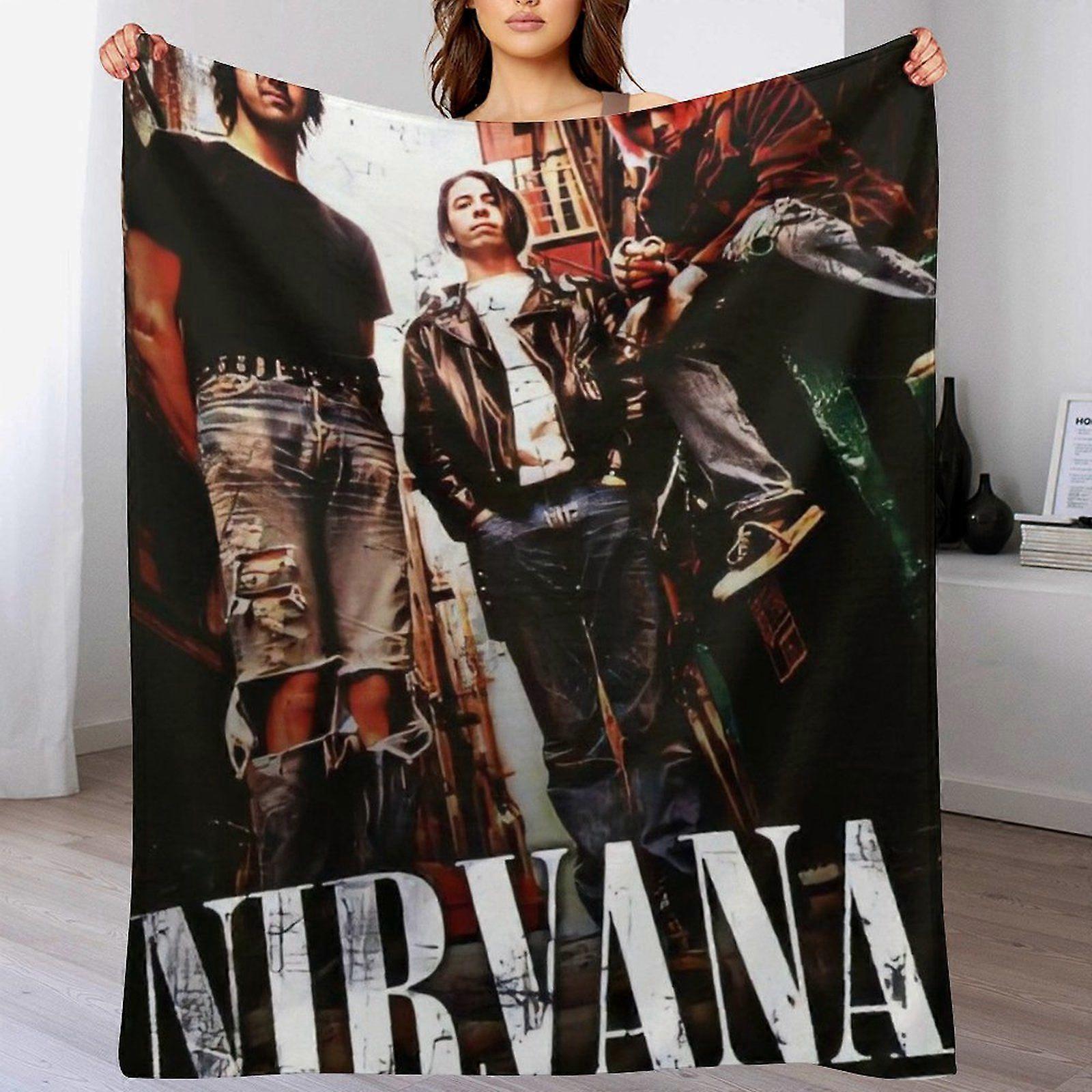 Nirvana Soft Plush Blanket for Lounge Winter  Sofa Breathable Velvet Anti-Wrinkle Warm