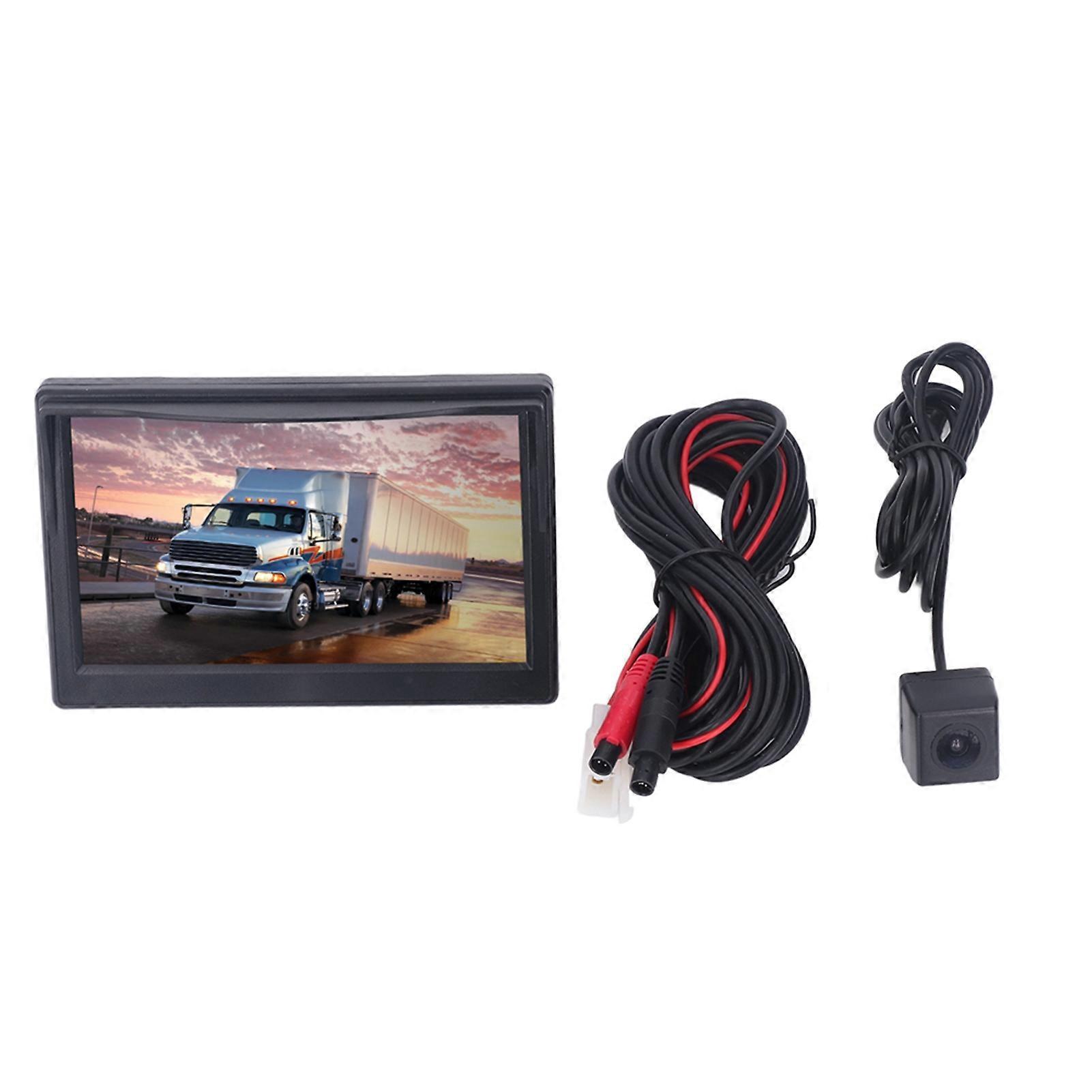 HD backup monitor for trailer with 5in screen