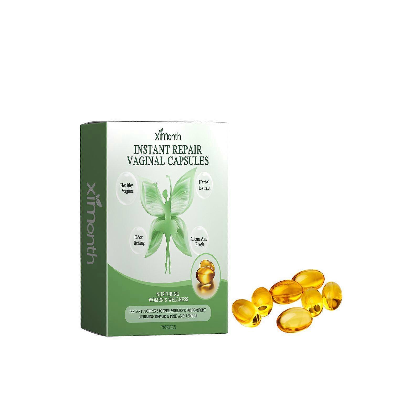 Natural Repair Vaginal Capsule Contains Saffron Crocus Extract