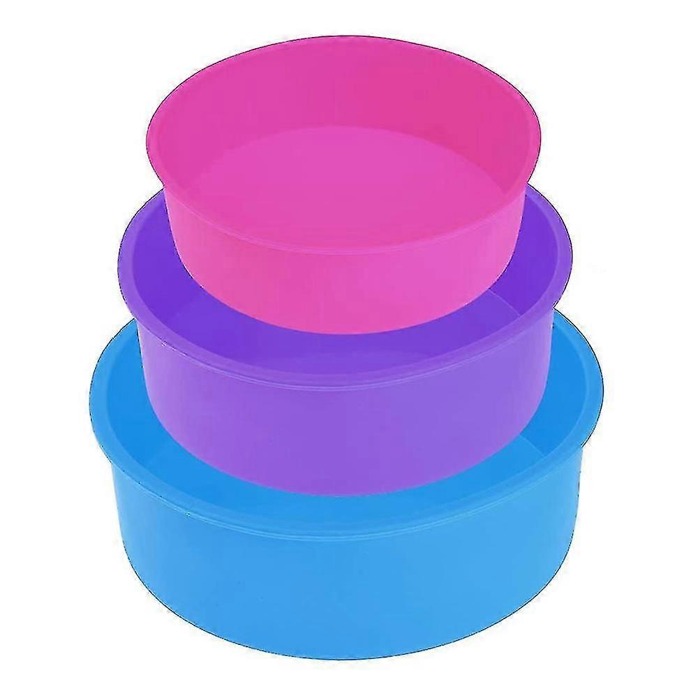 Silicone Cake Mold Baking Bakeware Pan Round Multiple Sizes ,round
